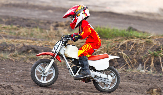 Motocross Kurs für Kinder